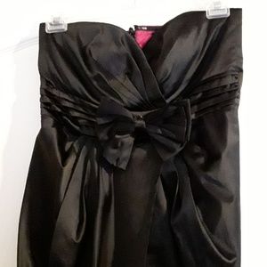 2b bebe black party dress